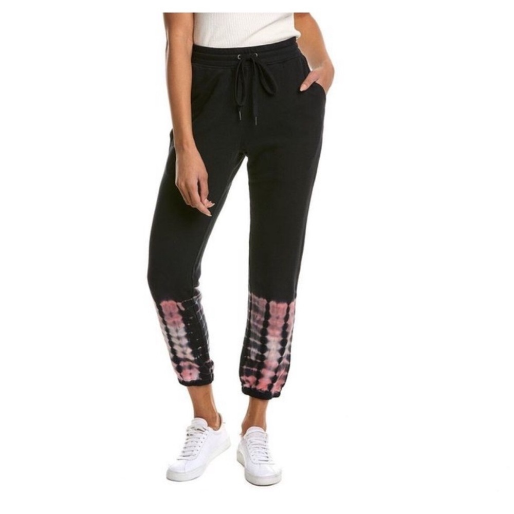 NEW Rails Kingston pink petal black tie dye sweatpants